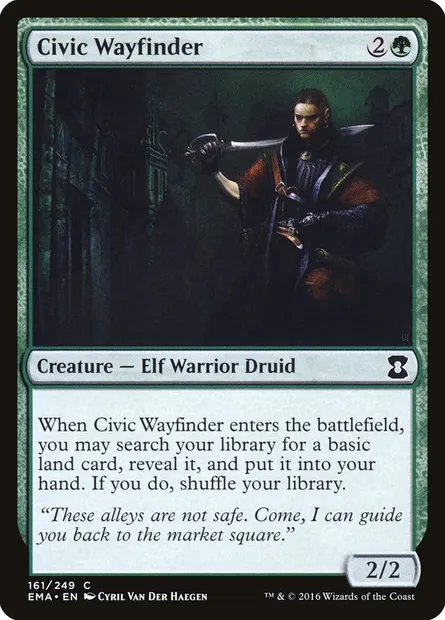 Guidevoie municipal, carte Magic EMA 161 — extension Eternal Masters