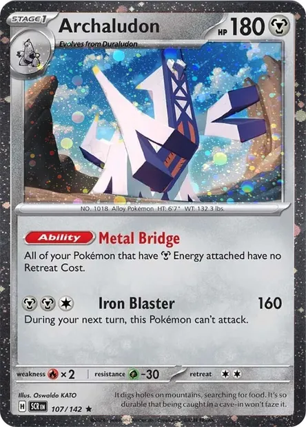 Archaludon, Pokémon card TDX 107-4 — Theme Deck & Blisters Exclusives set