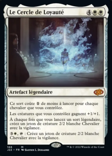 Le Cercle de Loyauté, carte Magic J22 166 — extension Jumpstart 2022
