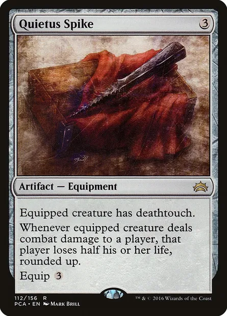 Pointe de quiétude, carte Magic PCA 112 — extension Planechase Anthology