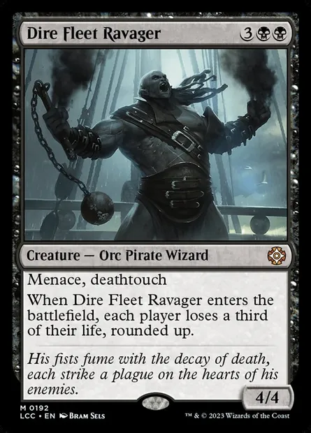 Dire Fleet Ravager, Magic card LCC 192 — The Lost Caverns of Ixalan Commander set