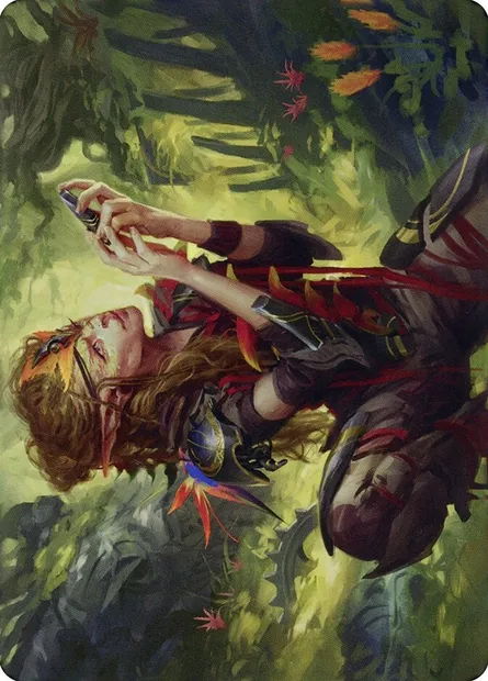 Meria, Scholar of Antiquity // Meria, Scholar of Antiquity, carte Magic ADMU 50 — extension Dominaria United Art Series