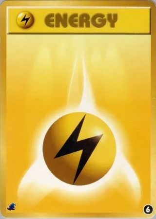 Énergie Électrique, carte Pokémon IPTOT 006 — extension Intro Pack Neo Totodile