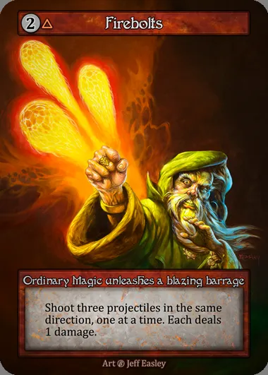 Firebolts, carte Sorcery BET 220 — extension Beta