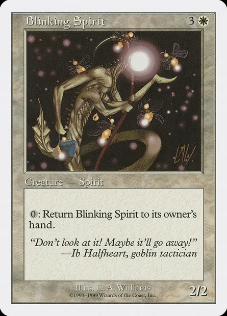 Blinking Spirit, Magic card BRB 9 — Battle Royale Box Set set
