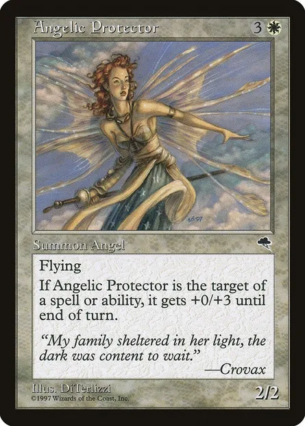 Angelic Protector, Magic card TMP 2 — Tempest set