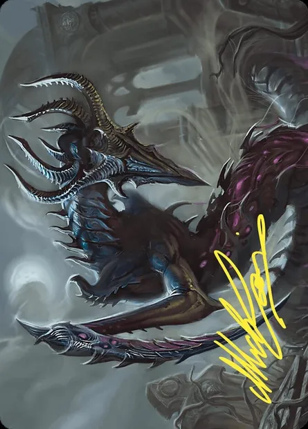 Crypt Sliver // Crypt Sliver, Magic card ACMM 77 — Commander Masters Art Series set