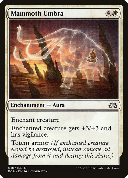 Mammoth Umbra, Magic card PCA 10 — Planechase Anthology set