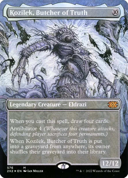 Kozilek, Boucher de la Vérité, carte Magic 2X2 576 — extension Double Masters 2022