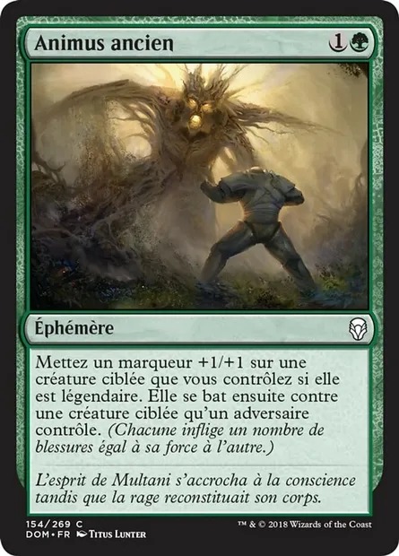 Animus ancien, carte Magic DOM 154 — extension Dominaria
