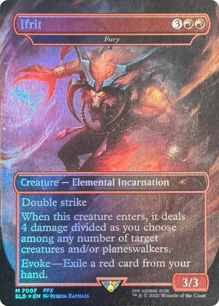 Fury, Magic card SLD 7007 — Secret Lair Drop set