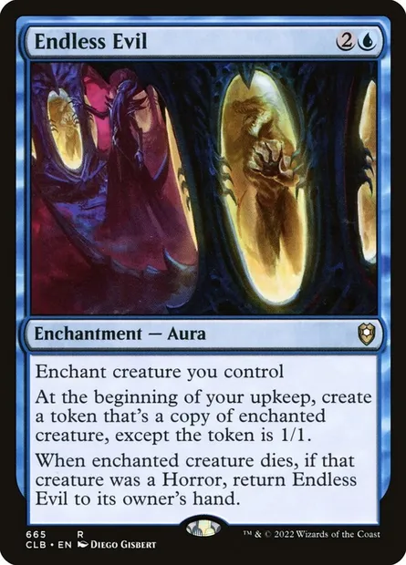 Endless Evil, Magic card CLB 665 — Commander Legends: Battle for Baldur's Gate set