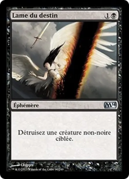 Lame du destin, carte Magic M14 96 — extension Magic 2014