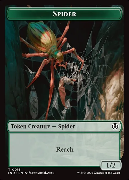 Spider, Magic card TINR 16 — Innistrad Remastered Tokens set