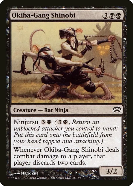 Okiba-Gang Shinobi, Magic card PC2 35 — Planechase 2012 set