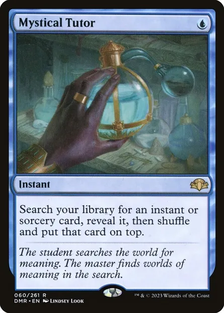Mystical Tutor, Magic card DMR 60 — Dominaria Remastered set