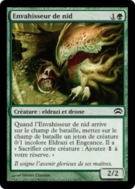 Envahisseur de nid, carte Magic PC2 69 — extension Planechase 2012