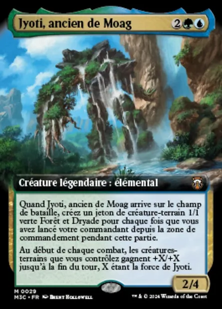 Jyoti, ancien de Moag, carte Magic M3C 29 — extension Modern Horizons 3 Commander