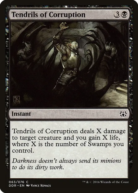 Tendrils of Corruption, Magic card DDR 63 — Duel Decks: Nissa vs. Ob Nixilis set