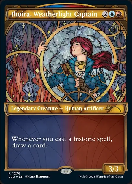 Jhoira, Weatherlight Captain, Magic card SLD 1276 — Secret Lair Drop set