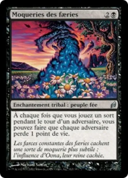 Moqueries des faeries, carte Magic LRW 112 — extension Lorwyn