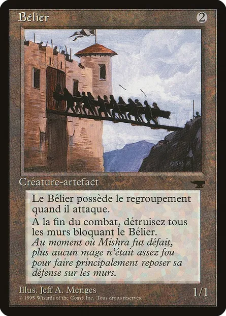 Battering Ram, Magic card REN 107 — Renaissance set
