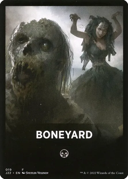 Boneyard, Magic card FJ22 19 — Jumpstart 2022 Front Cards set