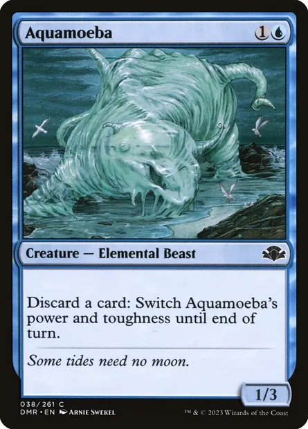Aquamoeba, Magic card DMR 38 — Dominaria Remastered set