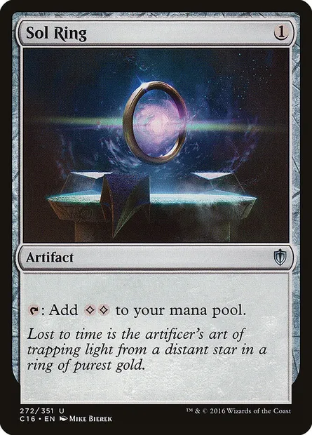 Sol Ring, Magic card C16 272 — Commander 2016 set