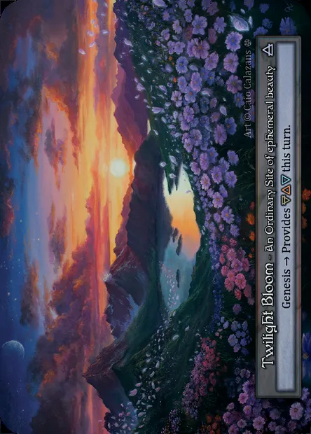Twilight Bloom, carte Sorcery GOT 441 — extension Gothic