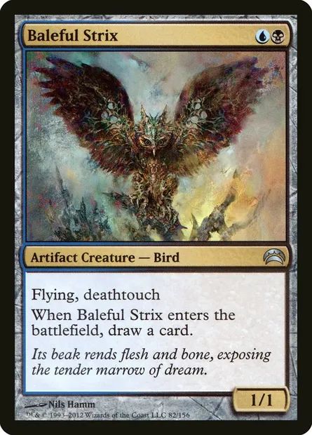 Baleful Strix, Magic card PC2 82 — Planechase 2012 set