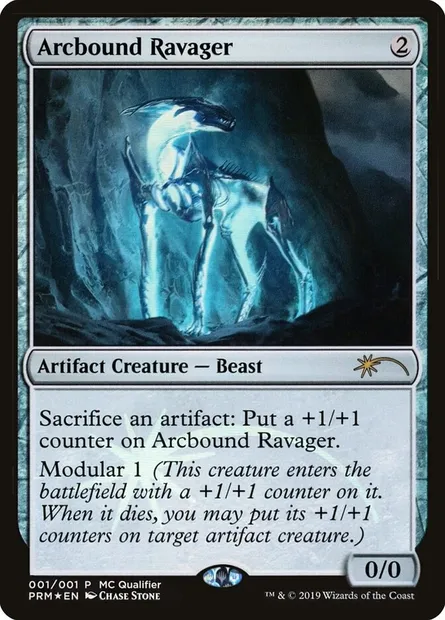 Arcbound Ravager, Magic card PPRO 2019 — Pro Tour Promos set