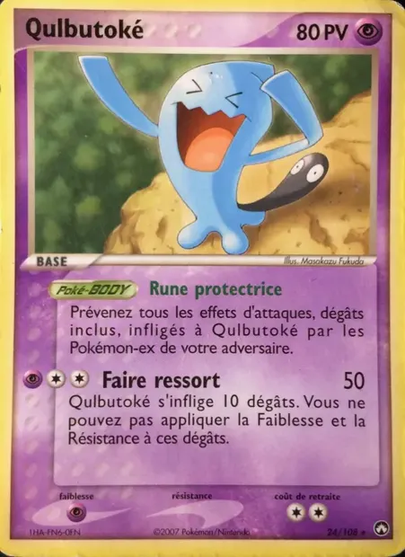 Qulbutoké, carte Pokémon PK 24 — extension EX Gardiens du Pouvoir
