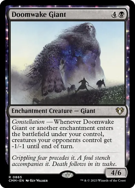 Doomwake Giant, Magic card CMM 865 — Commander Masters set