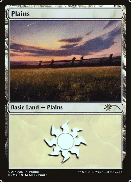 Plaine, carte Magic G17 1 — extension 2017 Gift Pack