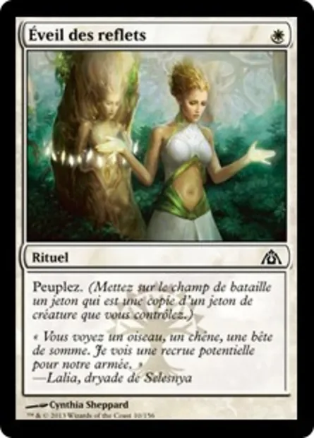 Éveil des reflets, carte Magic DGM 10 — extension Le labyrinthe du dragon