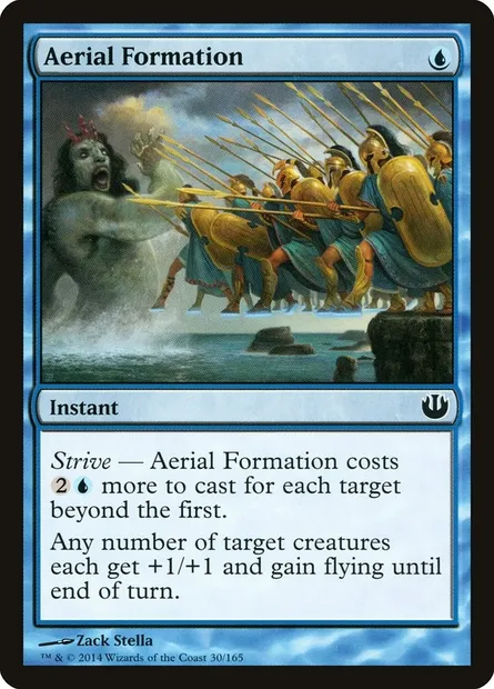 Aerial Formation, Magic card JOU 30 — Journey into Nyx set