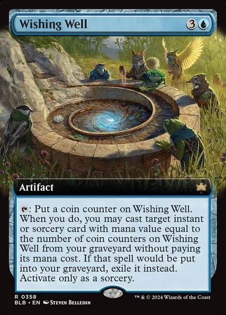 Wishing Well, Magic card BLB 358 — Bloomburrow set