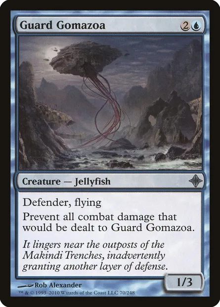 Guard Gomazoa, Magic card ROE 70 — Rise of the Eldrazi set