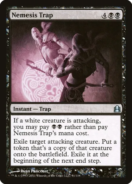 Nemesis Trap, Magic card CMD 91 — Commander 2011 set