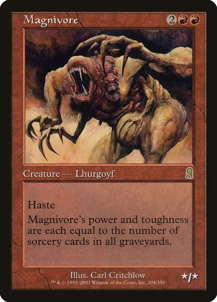 Magnivore, carte Magic ODY 204 — extension Odyssée