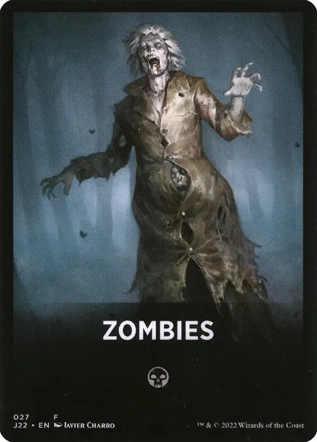 Zombies, Magic card FJ22 27 — Jumpstart 2022 Front Cards set