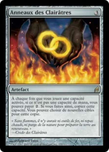 Anneaux des Clairâtres, carte Magic LRW 259 — extension Lorwyn