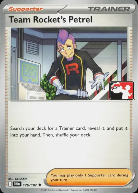 Lambda de la Team Rocket, carte Pokémon PPS 176-3 — extension Play! Pokémon Prize Pack Series