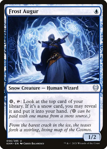 Frost Augur, Magic card KHM 56 — Kaldheim set