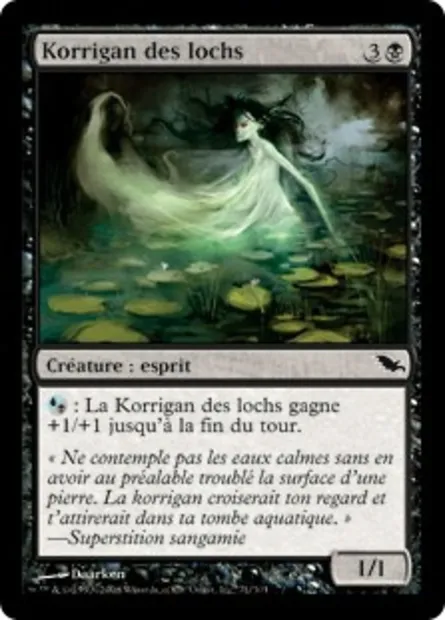 Korrigan des lochs, carte Magic SHM 71 — extension Sombrelande