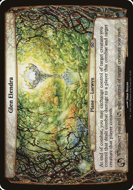 Glen Elendra, Magic card OPC2 16 — Planechase 2012 Planes set
