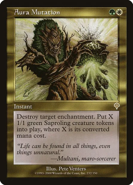 Mutation d'aura, carte Magic INV 232 — extension Invasion