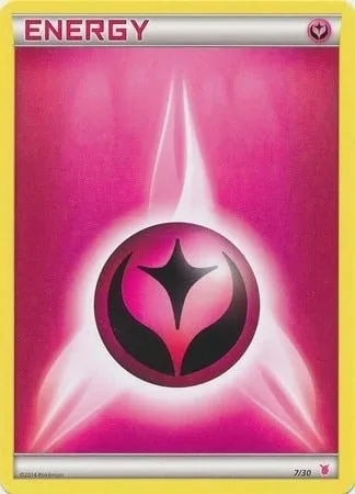 Fairy Energy, Pokémon card TK7B 007 — XY Trainer Kit: Wigglytuff set