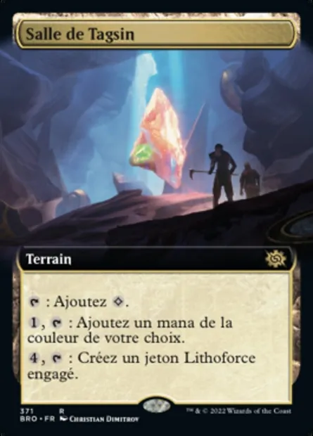 Salle de Tagsin, carte Magic BRO 371 — extension La Guerre Fratricide